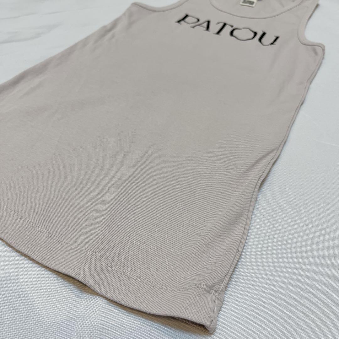 【試着のみ 未使用品】PATOU ロゴ入り　タンクトップ　XSサイズ　ピンク