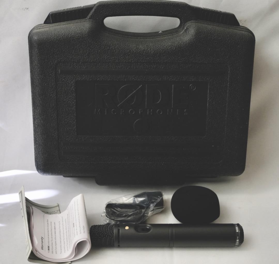 RODE M3 コンデンサーマイク　電池稼働可　ケース付
