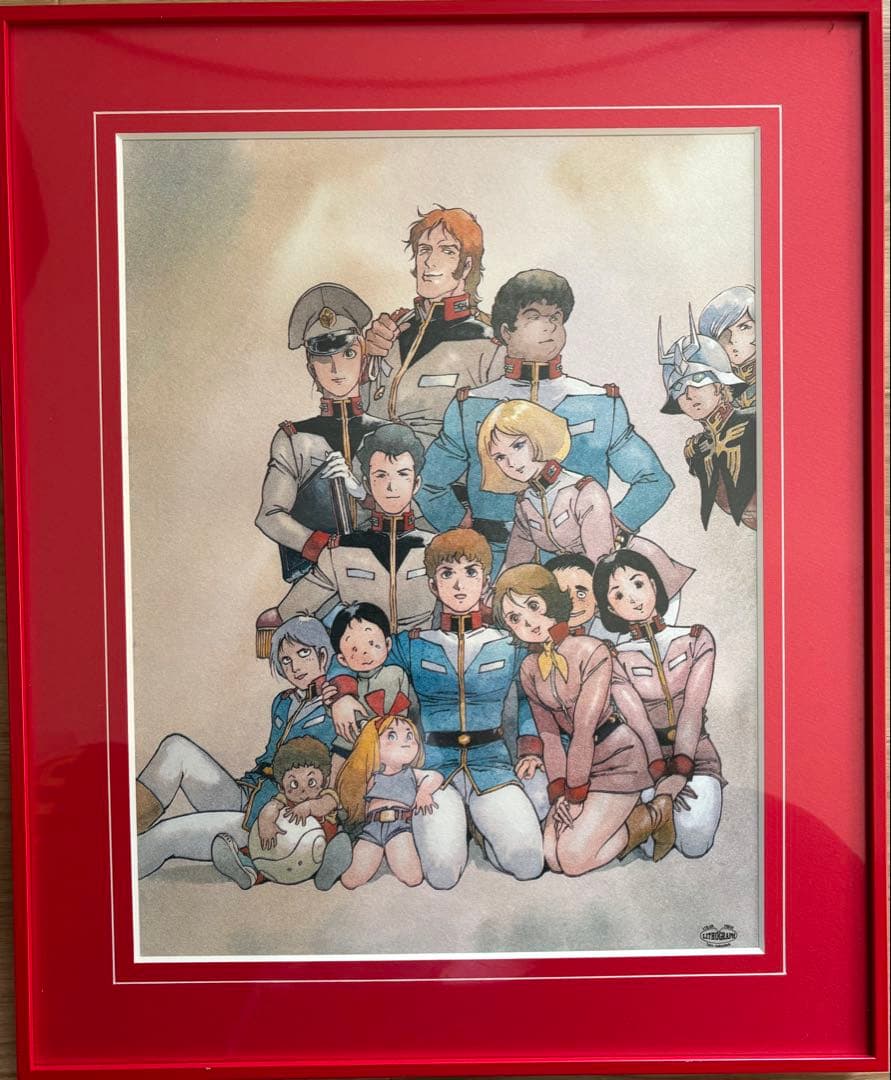 鈴*、様 機動戦士ガンダム20周年リトグラフ　安彦良和