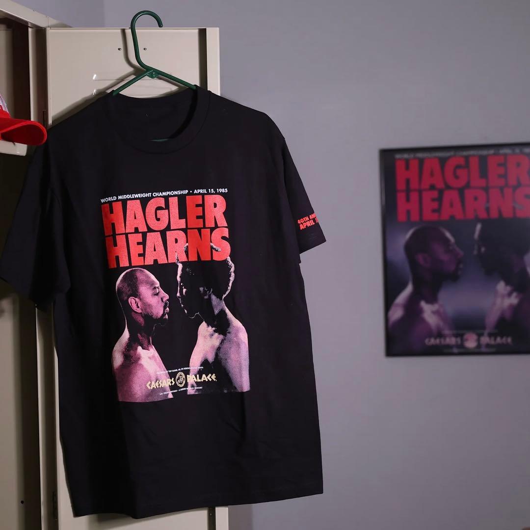 公式 ハグラー対ハーンズ ファイトTシャツ　ボクシング