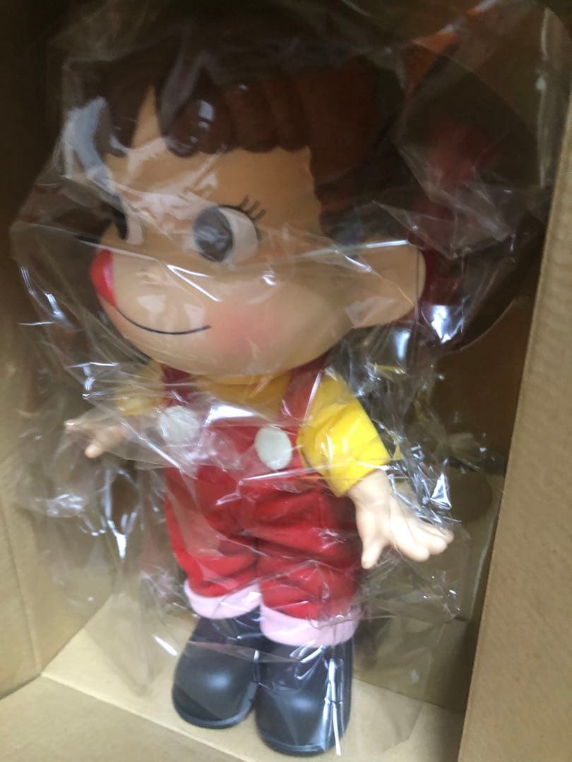不二家のペコちゃん キャラクター人形 当選品！非売品！当時物！