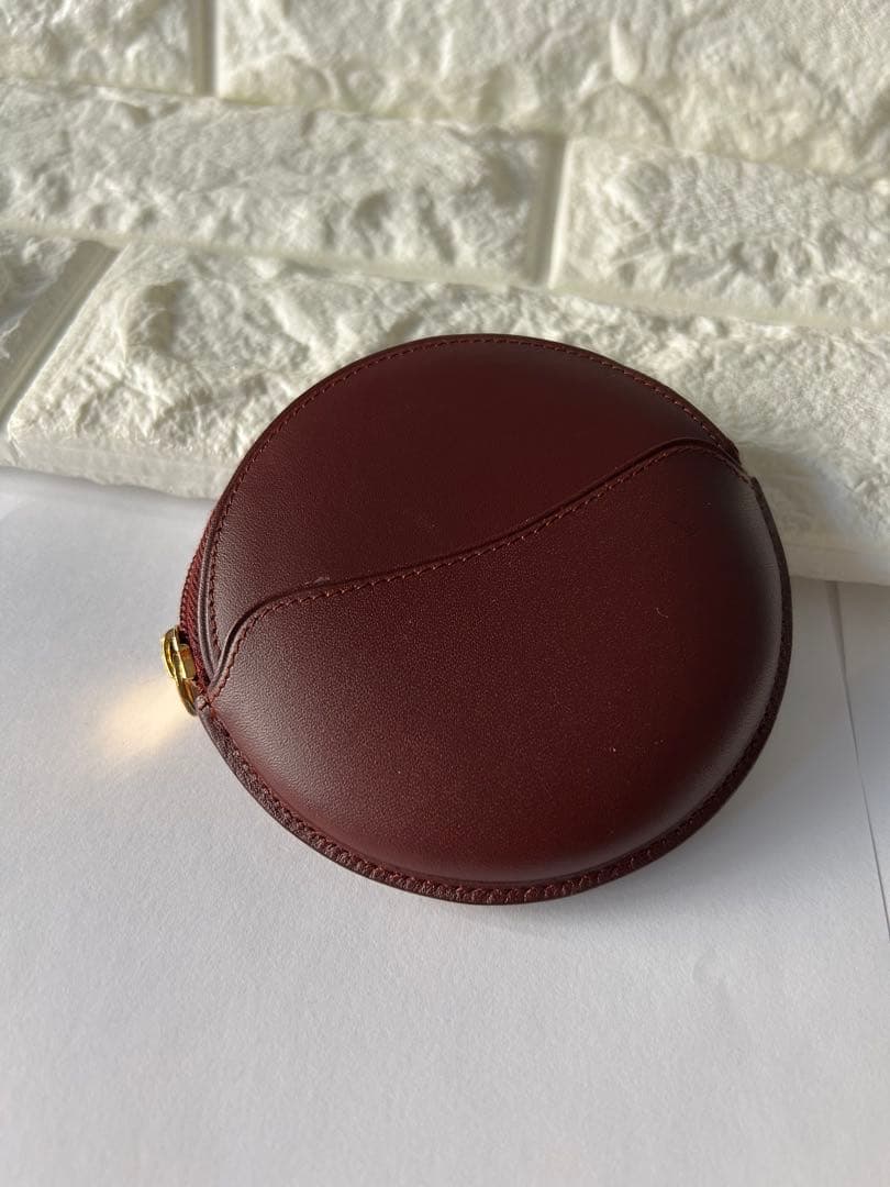 Cartier カルティエ バーガンディレザー ケース