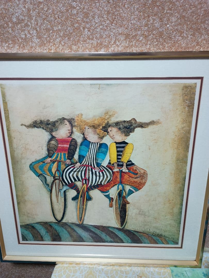 Rodo Boulanger 自転車に乗る少女たち
