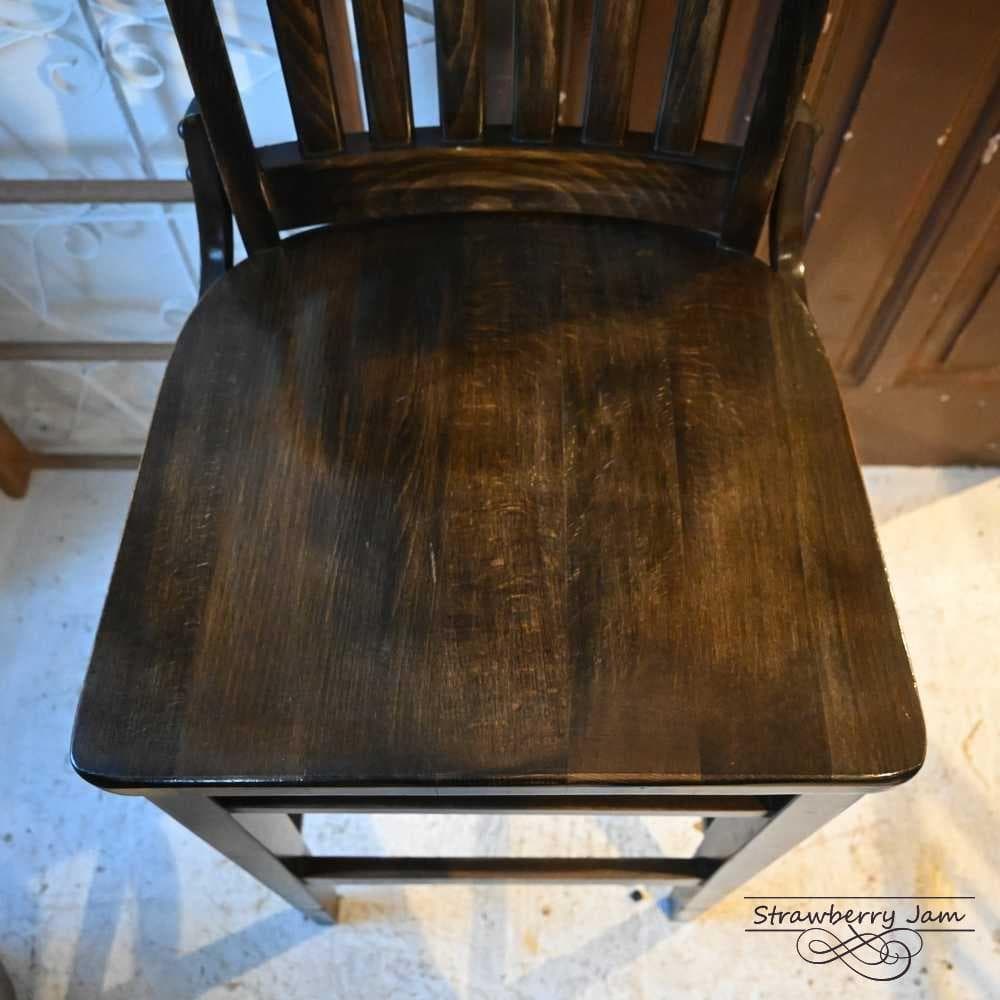 IFU-413-4 英国ヴィンテージ カウンターチェア ハイチェア BARチェア