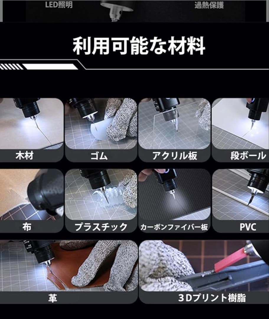 ※ 新品未使用 ※. 超音波電動カッター　 JAKEMY JM-Y10 PRO