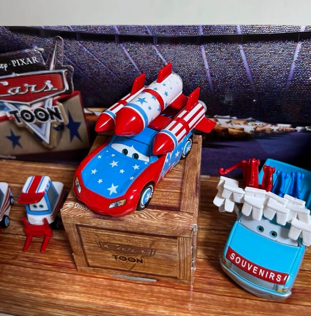 カーズ、ミニカー（マテル）スタントメーターシリーズ