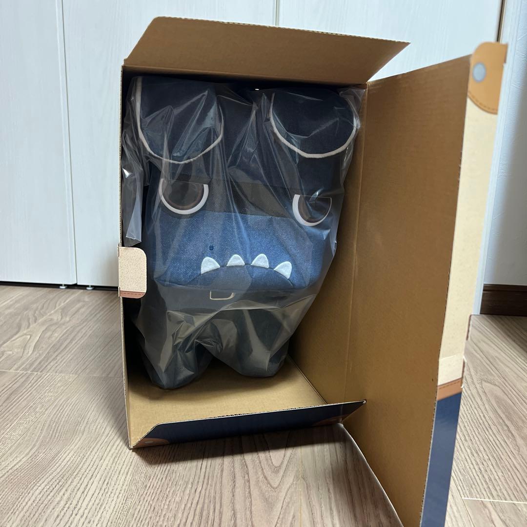 三菱　デリ丸　BIGぬいぐるみ　デニム