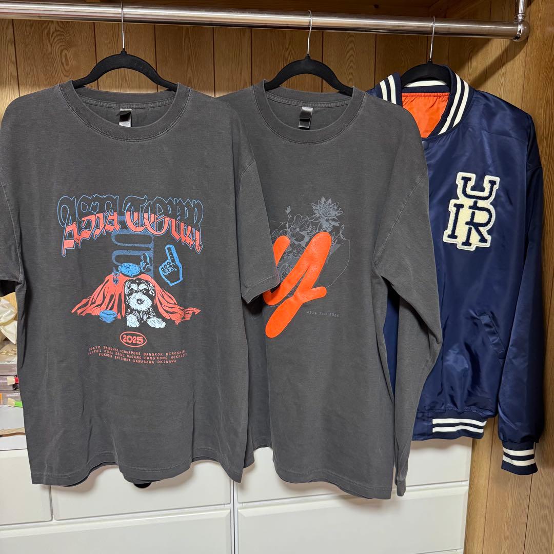 優里 グッズ Tシャツ ロングTシャツ スタジアムジャンパー アジアツアー