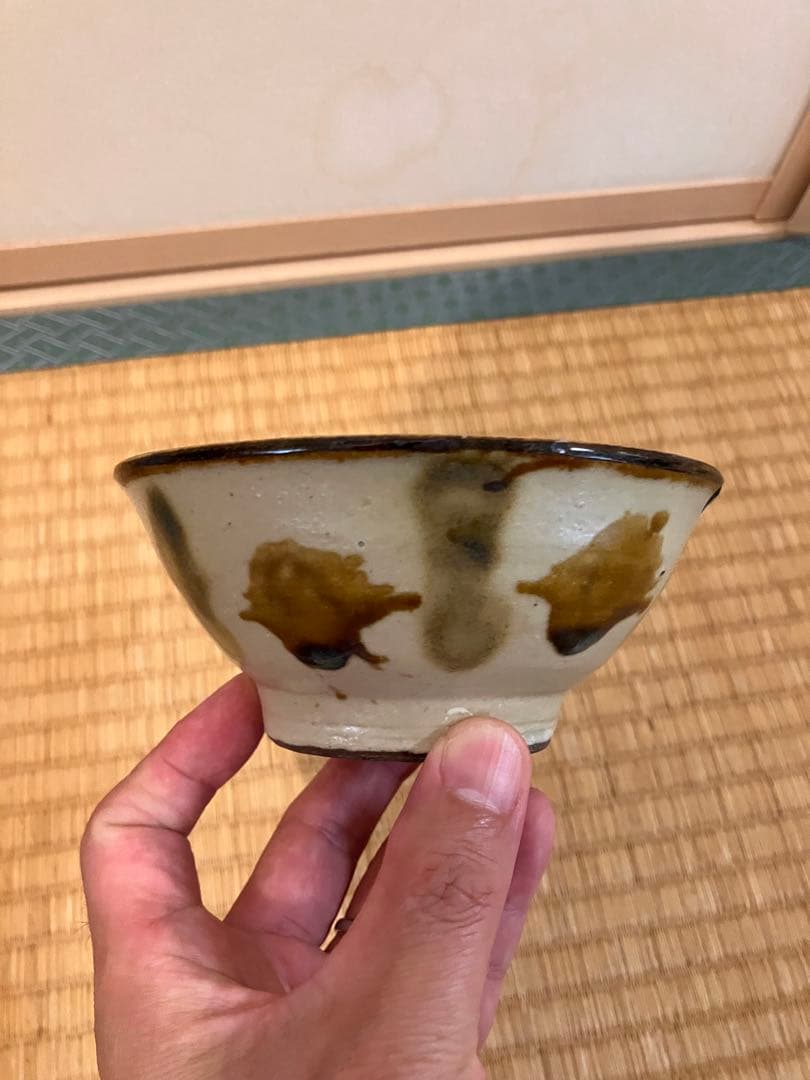 金城次郎　壺屋時代　点打マカイ　民藝