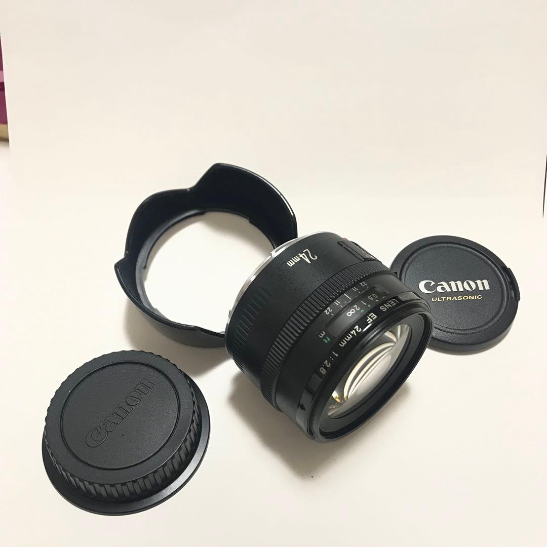 Canon キャノン　単焦点広角レンズ EF 24mm 2.8