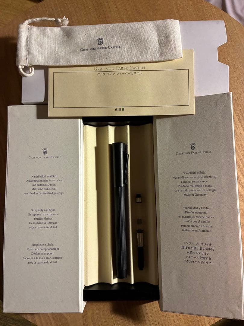 【年末特別価格】ファーバーカステル 万年筆 タミシオ ブラックエディション ＥＦ
