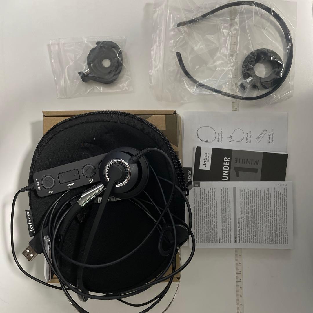 【未使用付属品完備】 Jabra BIZ 2400 2 USB3-1 MONO