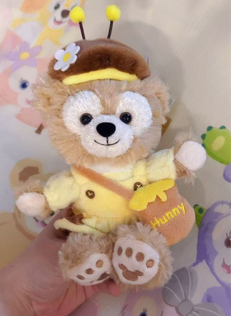 専用確認　ダッフィー　シェリーメイ　ミツバチ肩乗せぬいぐるみ