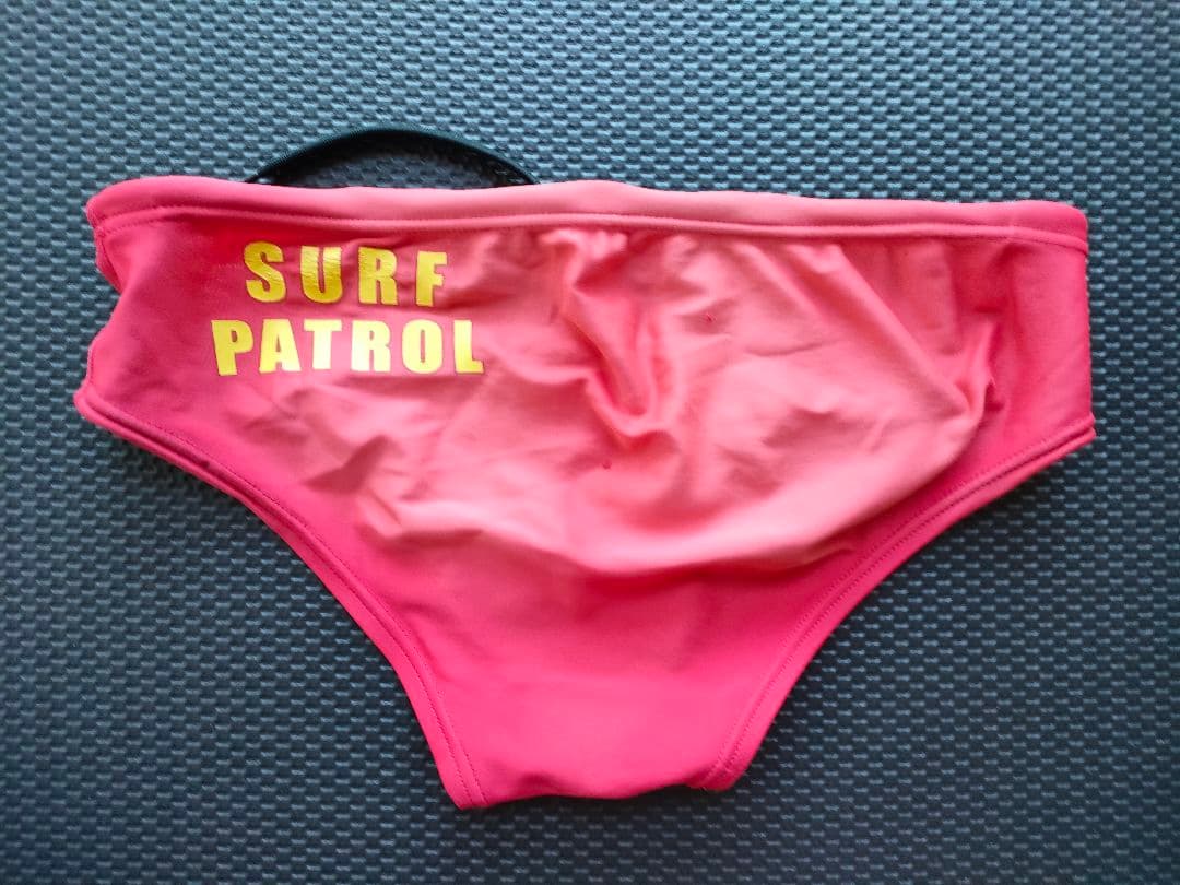 しー【希少】JLAライフセービング協会公式 メンズブーン　競パン　S