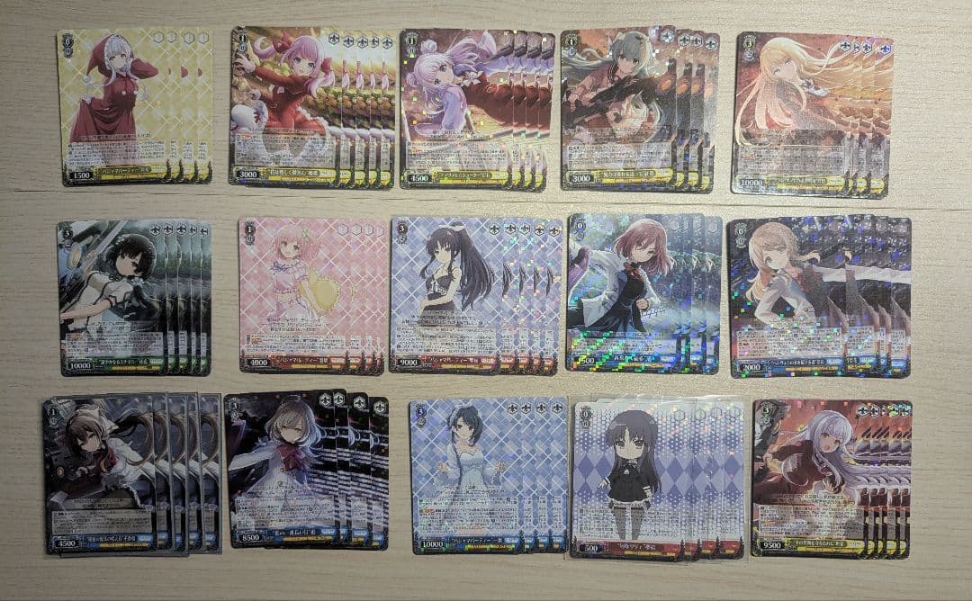 アサルトリリィ　Vol.2 RR以下ほぼ4コンセット+デッキパーツ