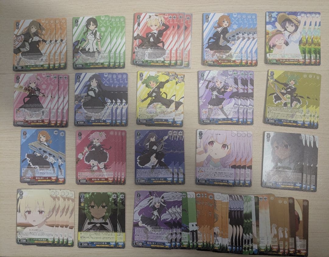 アサルトリリィ　Vol.2 RR以下ほぼ4コンセット+デッキパーツ