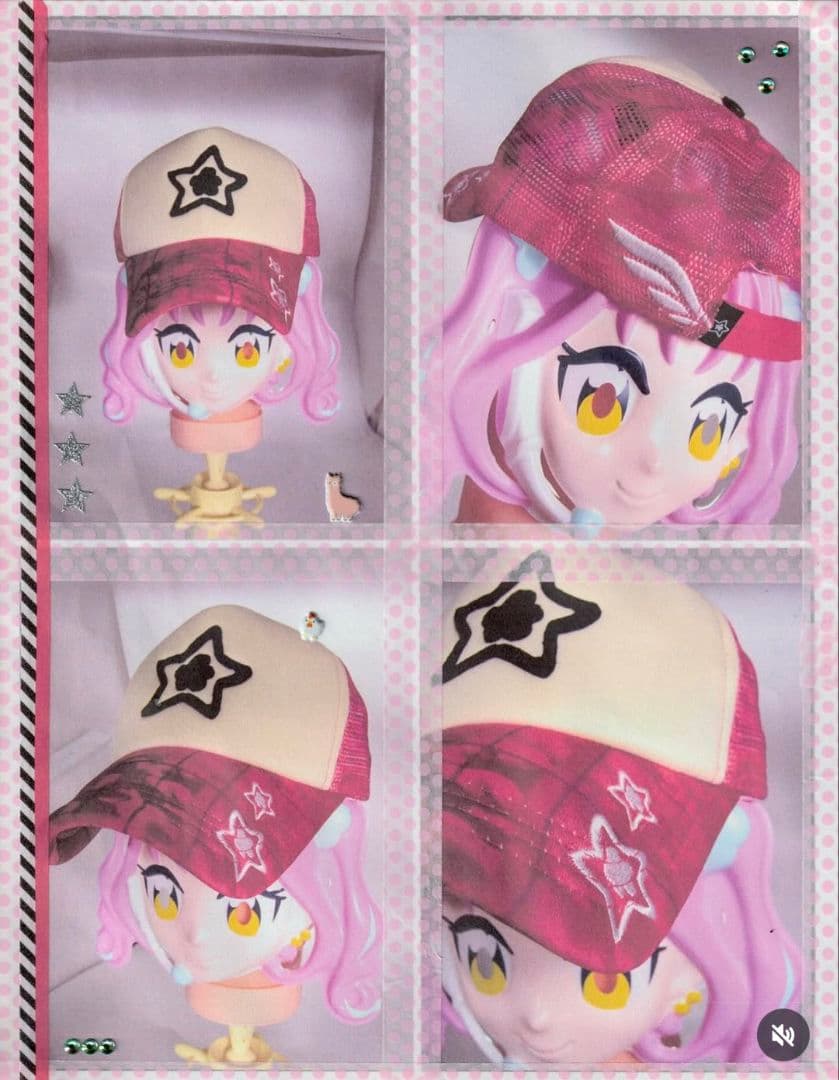 starteam mesh cap pink スターチーム