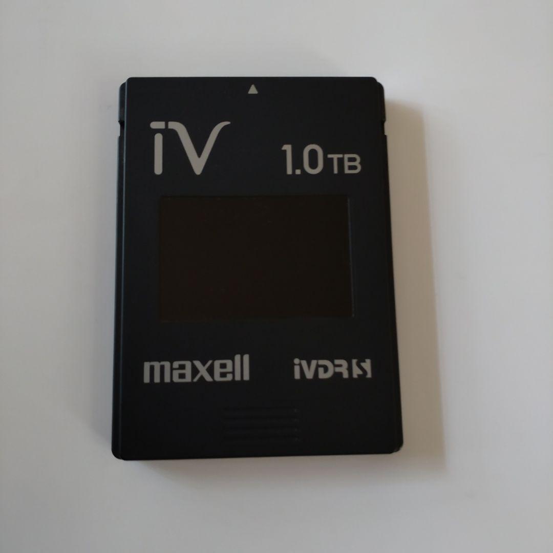 maxell iVDR-S カセットㇵードディスク、1.0TB、ブラック