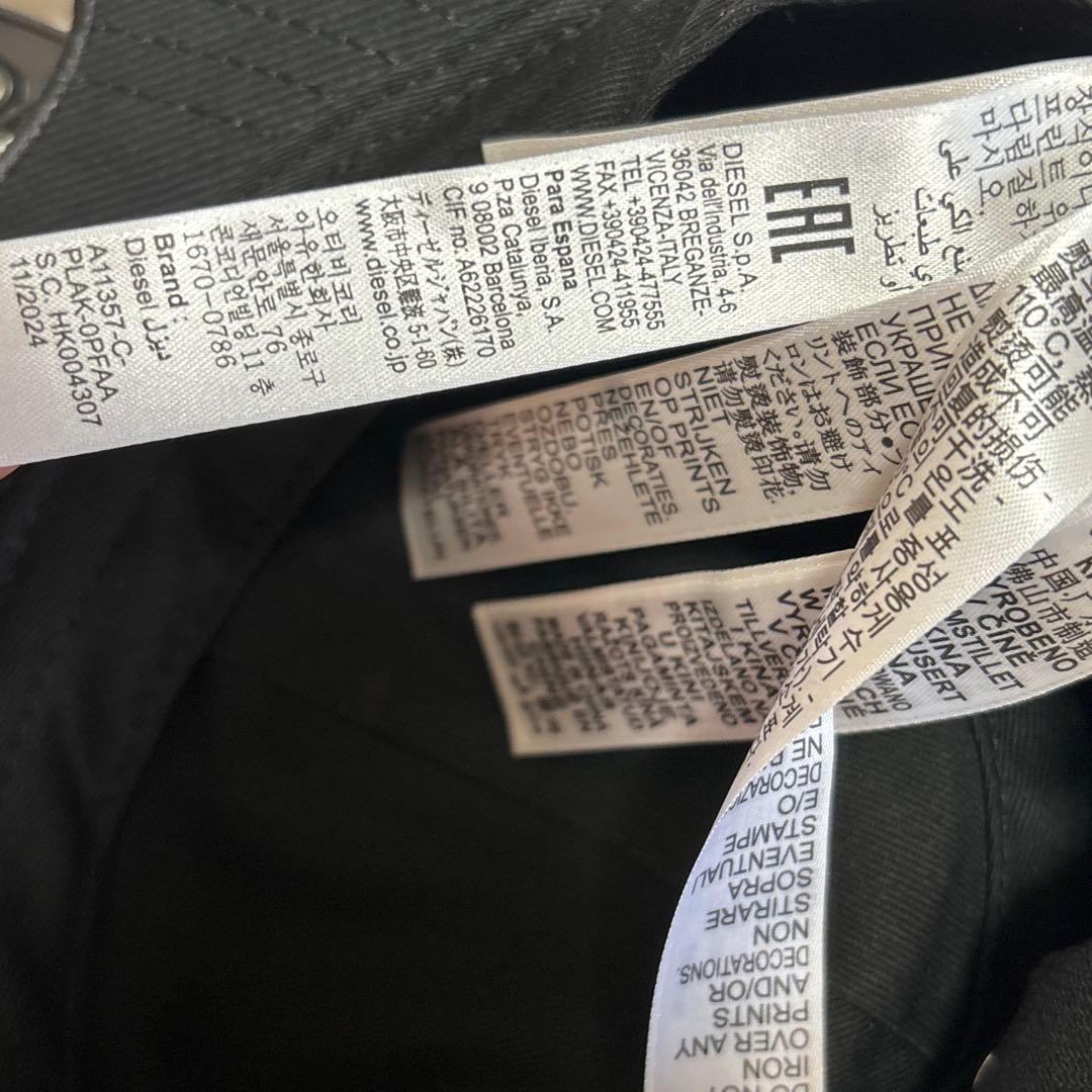 DIESEL ディーゼル ベースボールキャップ