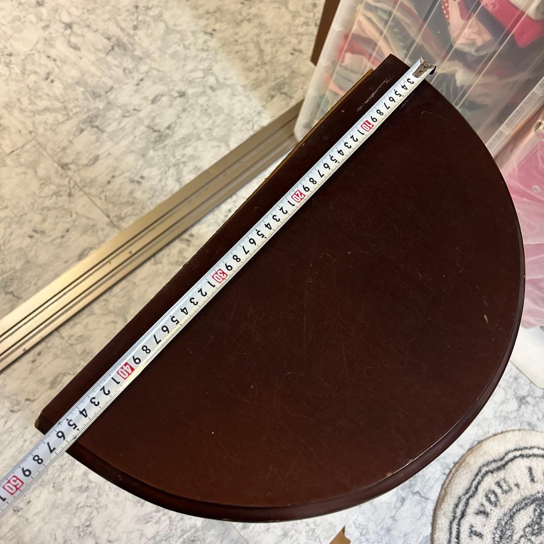 アンティーク　ジュエリーチェスト 4段 猫足　3本足　天然木