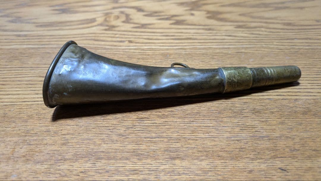 当時物　レトロ　豆腐屋　ラッパ