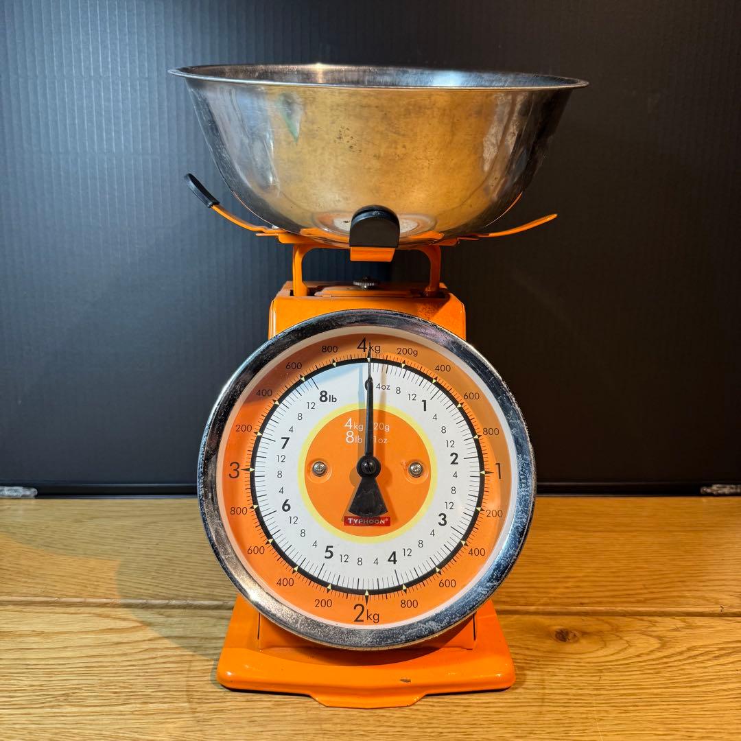 TYPHOON社製 キッチンスケール ビンテージ 計量器 イギリス 希少