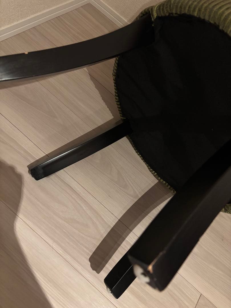 最終値下げ！オットマン スツール 椅子 チェア グリーン お洒落 ロココ