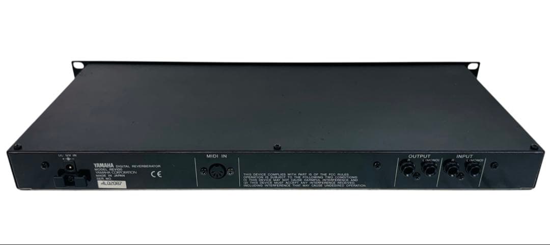 YAMAHA ヤマハ デジタルリバーブレーター REV100