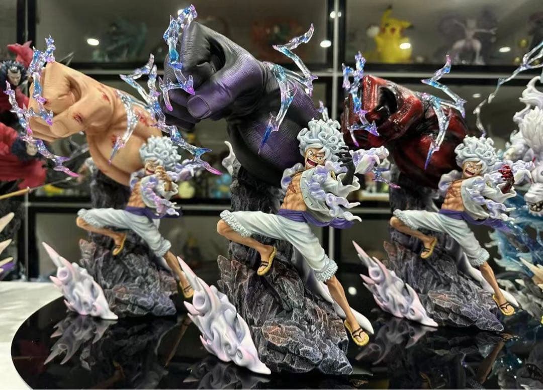 ワンピース ニカ ルフィ ガレージキット ガレキ スタチュー⑦①