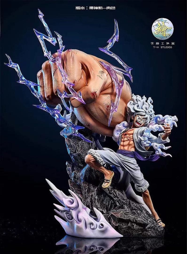 ワンピース ニカ ルフィ ガレージキット ガレキ スタチュー⑦①