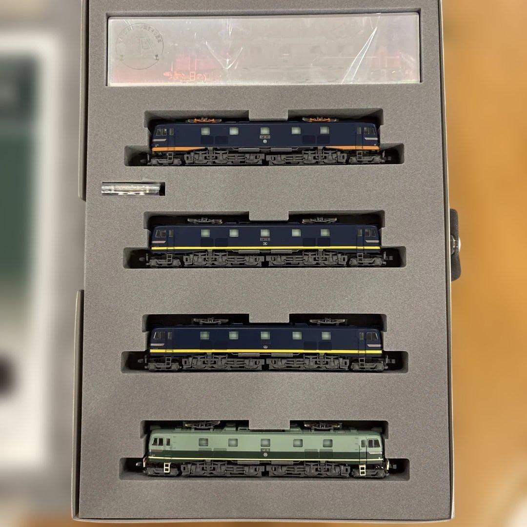 【希少】KATO 10-260 40周年記念 EF58試験塗装機４両セット⑥