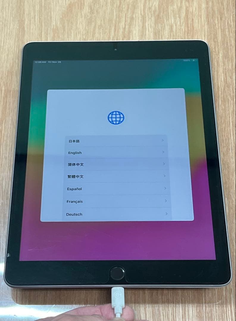 iPad6　第6世代　128gb　シルバー　機能不良有り