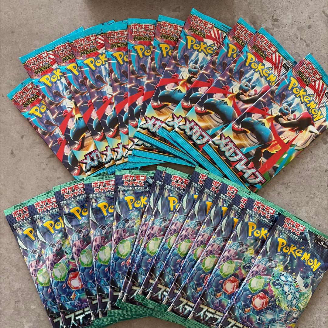 【シュリンク付】ポケモンカードゲーム メガブレイブ バラパック付き