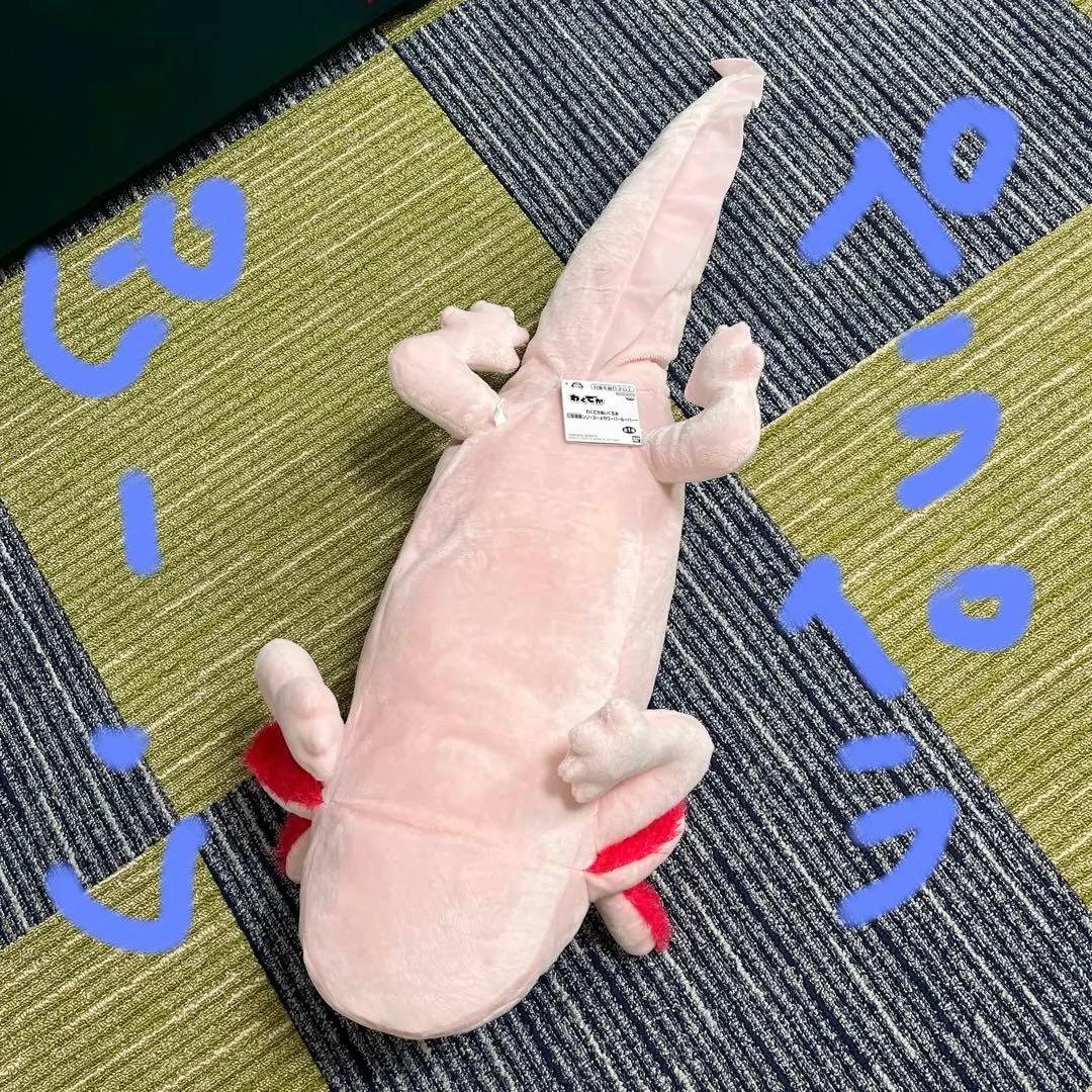 わくでかぬいぐるみ 珍獣捕獲シリーズ メガウーパールーパー