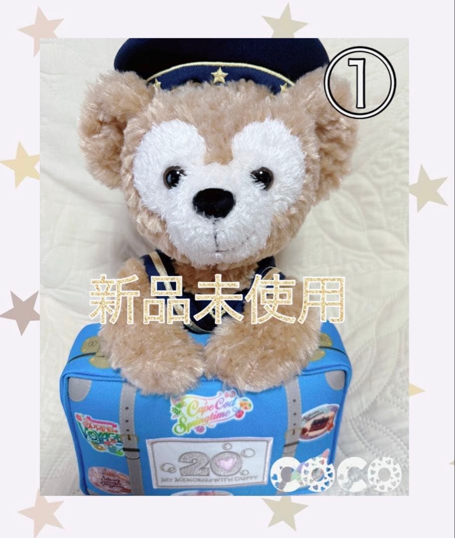 【ダンボール配送☆まひる】20周年 ダッフィー duffy ぬいぐるみ