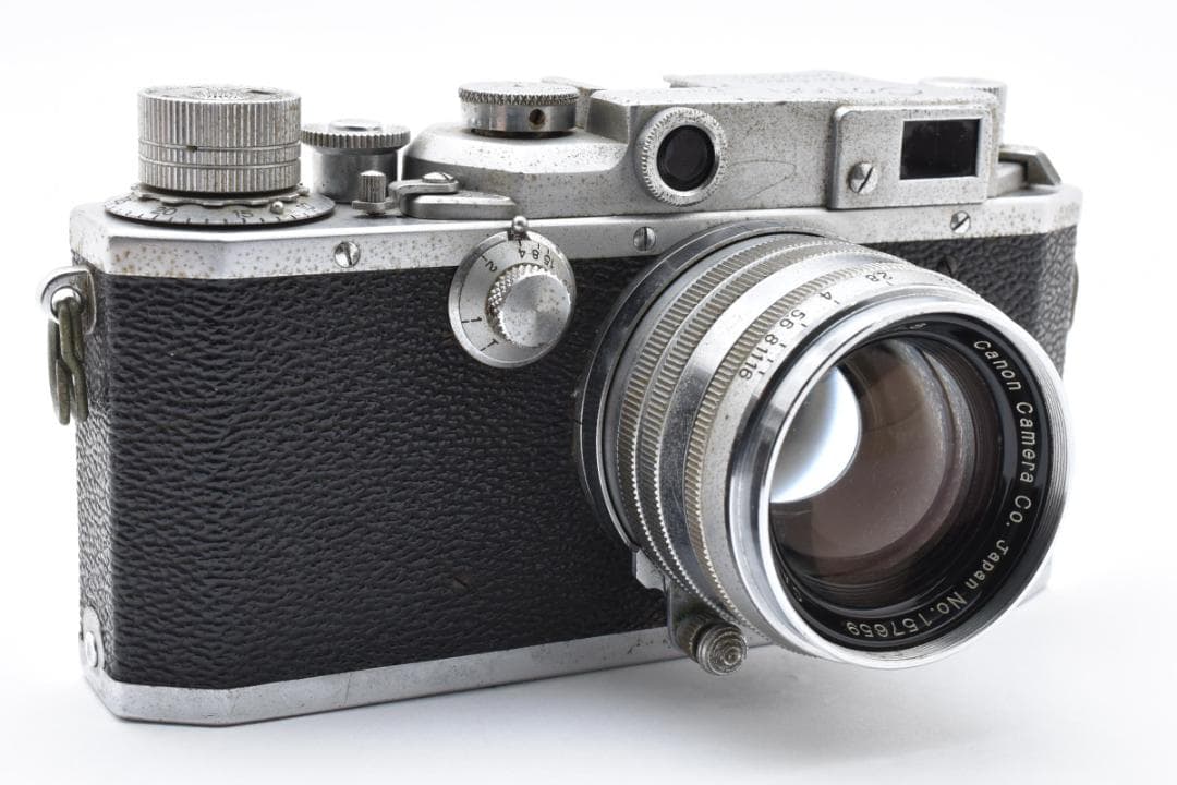 キャノン 50mm f:1.8 レンジファインダー フィルム カメラ レンズ