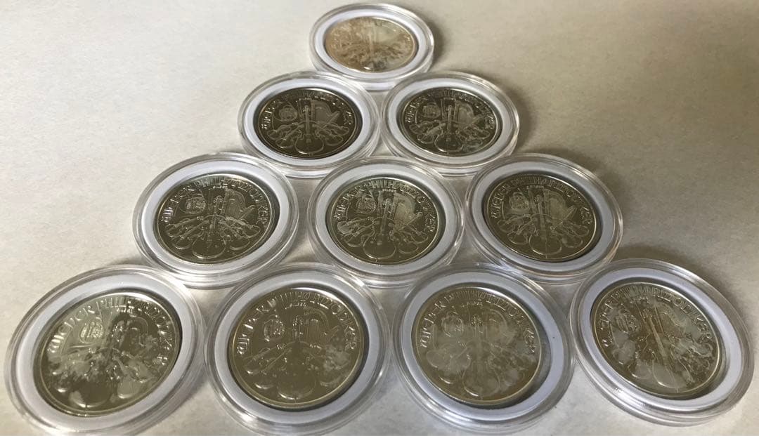 J006 ウィーン銀貨10枚