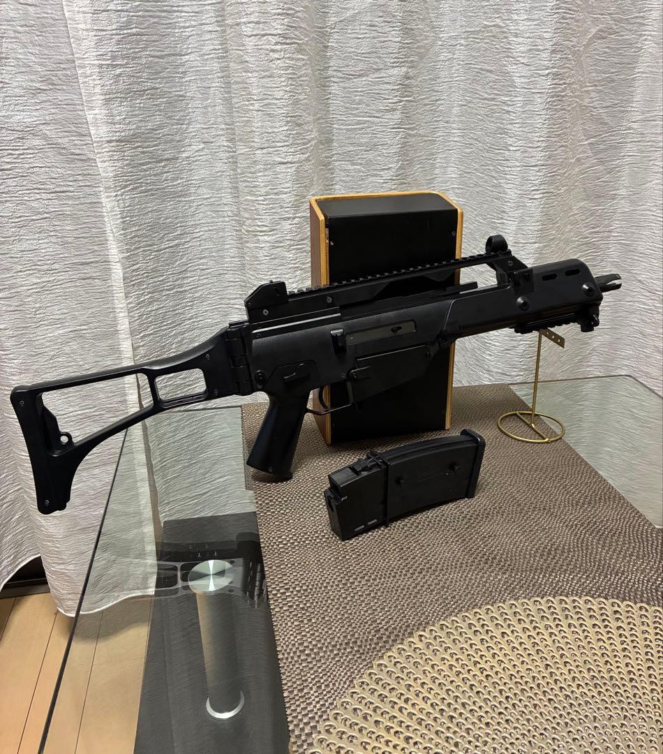 美品　東京マルイ カスタム品 G36C 電動ガン　ボーイズ　金属ピニオンギア