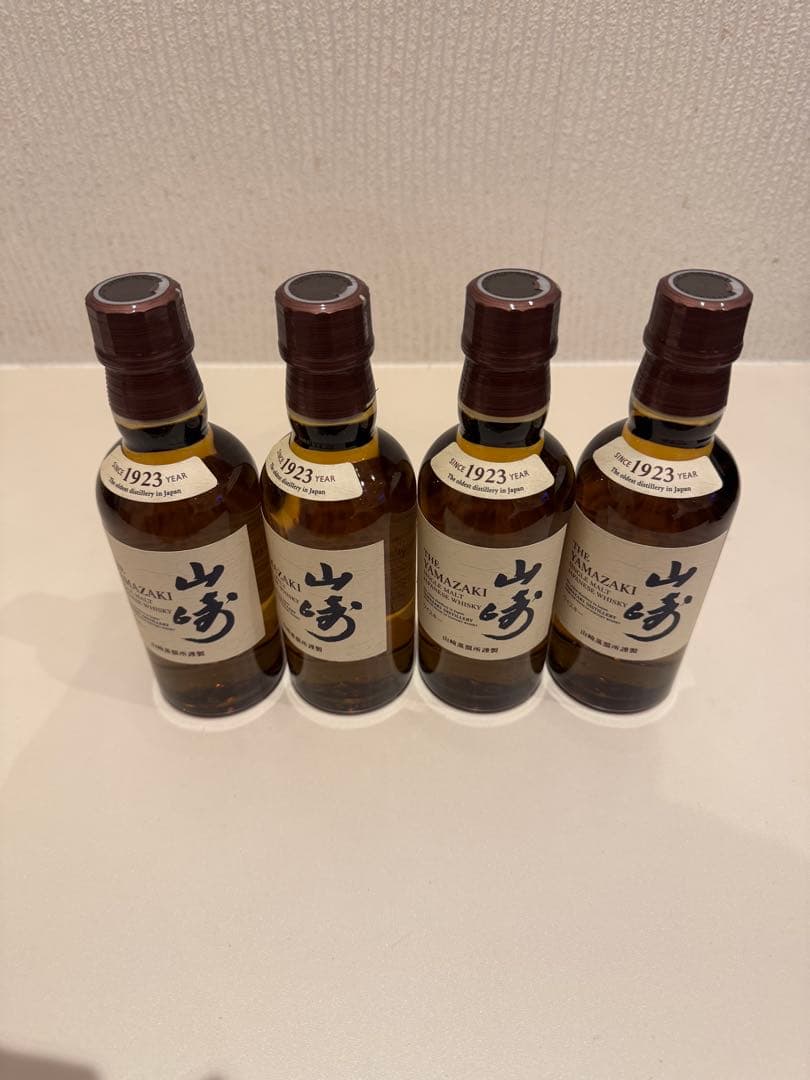 サントリー　山崎　ミニボトル(180ml) 4本