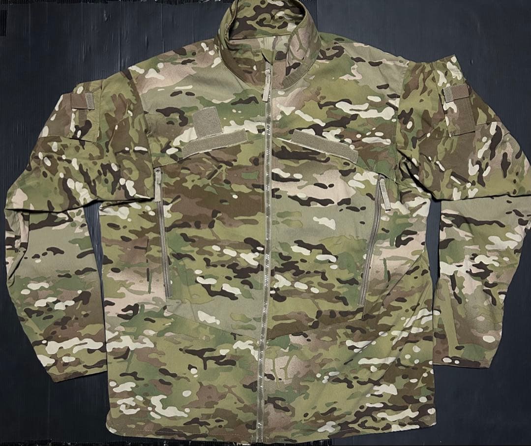 米軍放出品　ECWCS GEN3ソフトシェル　OEF-CP マルチカム　Lサイズ