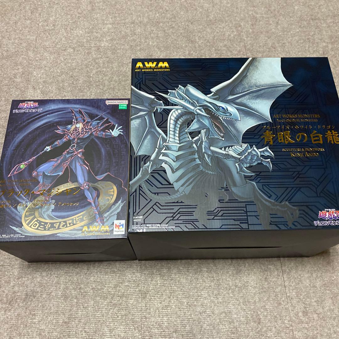 ART WORKS 遊戯王 青眼の白龍 ブラック・マジシャン　フィギュア
