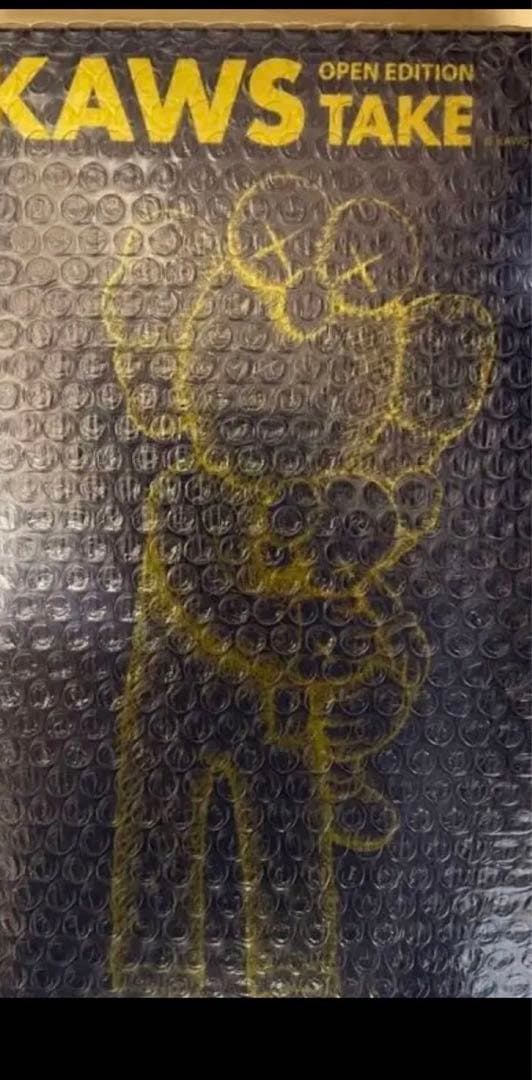 その他 KAWS Take Vinyl Figure Blue