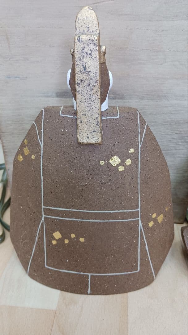 雛人形　【陶びな】　日光山　陶華　宮田徳夫　陶製　 お雛様　 ひな人形　共箱