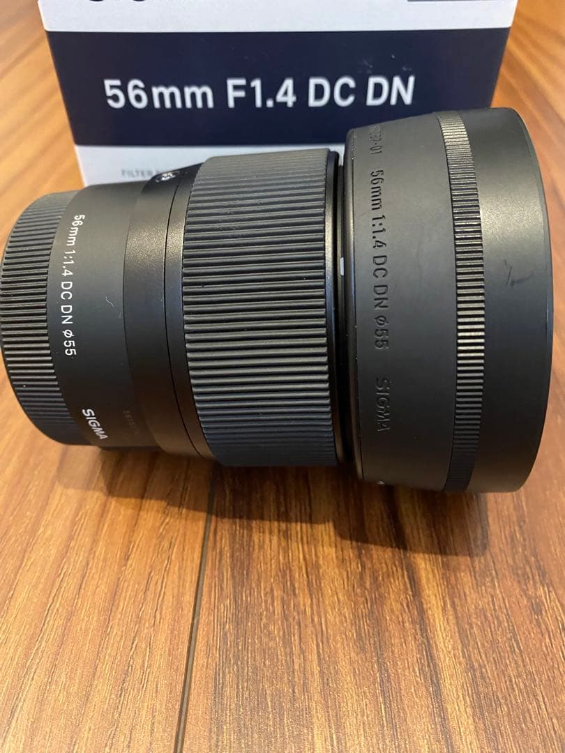 SIGMA 56mm F1.4 DC DN レンズ　SONY Eマウント