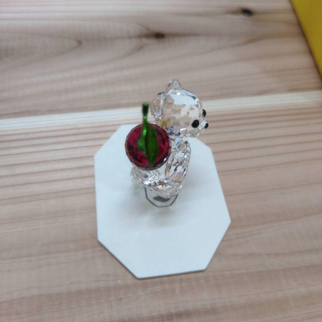 最終価格　新品 スワロフスキー Krisベア チェリー カップル 5675393