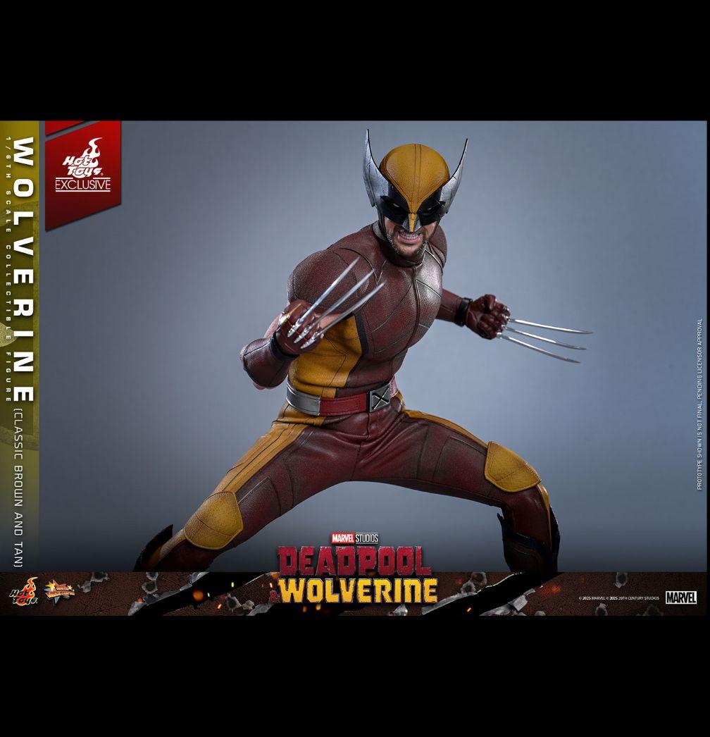 ホットトイズ　ウルヴァリン　ブラウンスーツ版