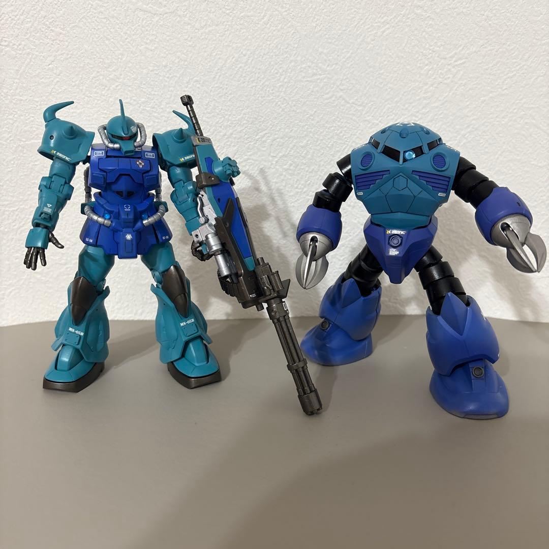 HG ガンプラ　塗装　完成品