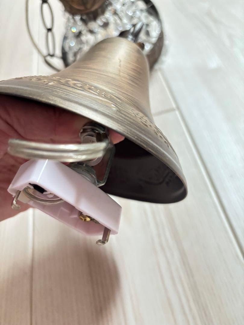 アンティーク調　クリスタルペンダントライト 一個