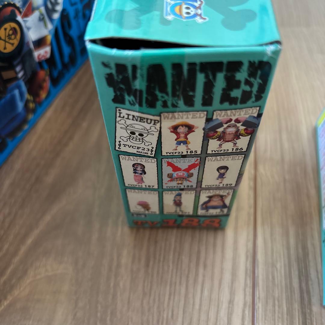 ワンピース メガワーコレフランキー将軍&ワーコレ23 4種セット　ルフィ