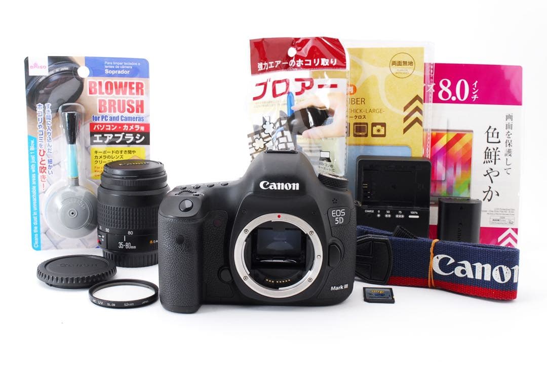 一眼レフカメラ　Canon EOS 5D Mark III標準レンズセット